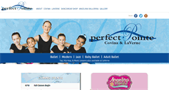 Desktop Screenshot of perfectpointedance.com